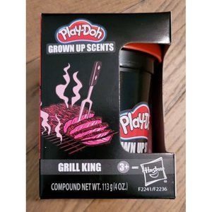 Play-Doh Grown up Scents, Grill King, 4 oz New In Box, Stocking Stuffer Gift